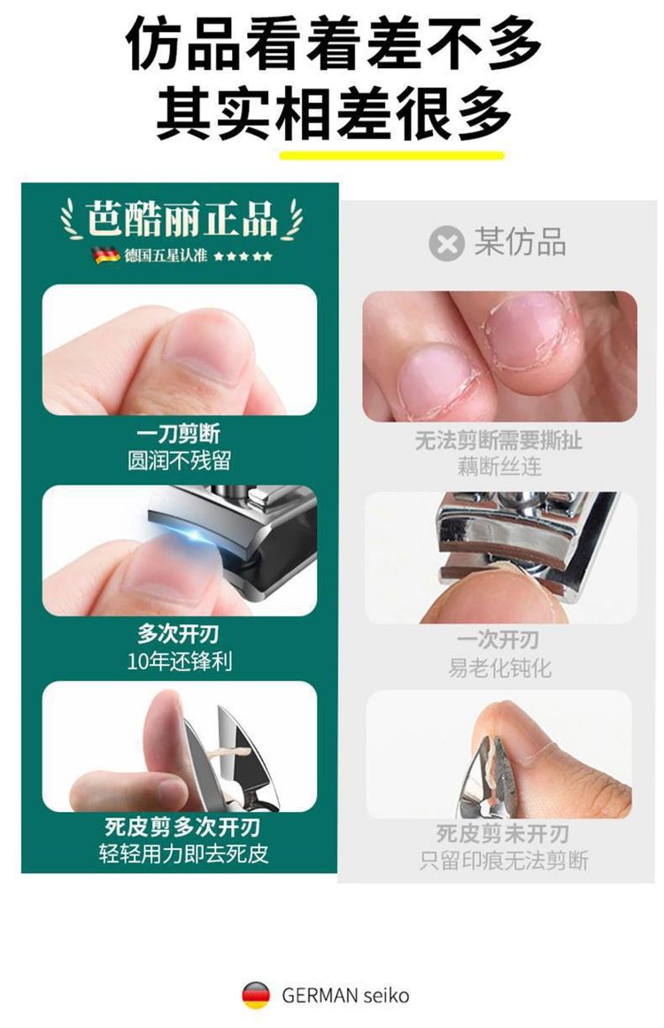7-Piece Nail Clipper & Pedicure Grooming Set