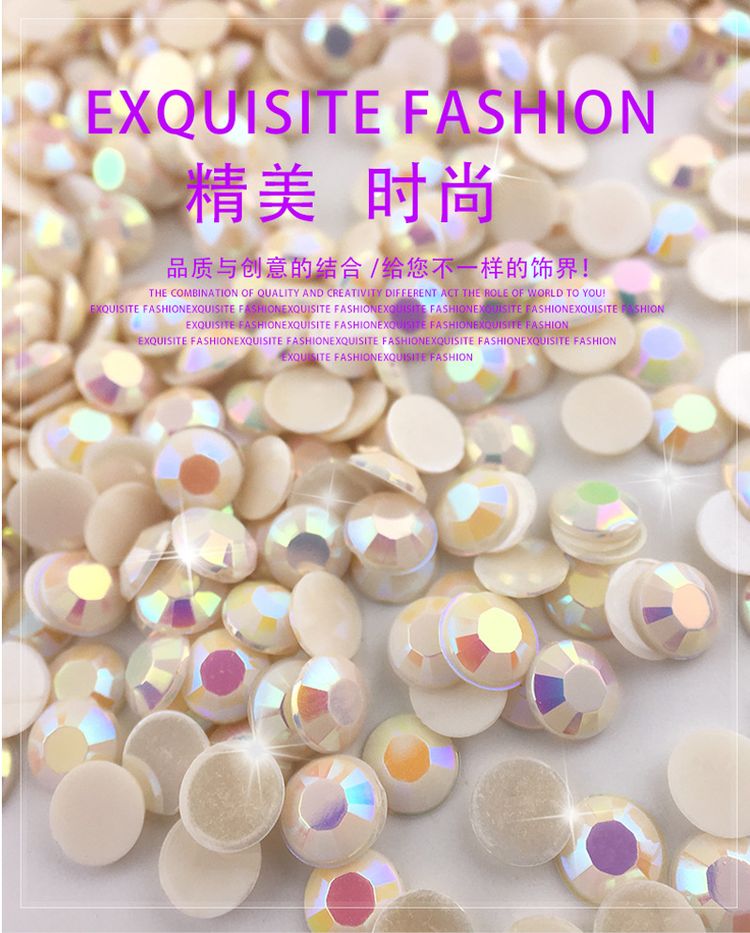 Acrylic Irregular Nail Rhinestones (Boxed, IG-Style)