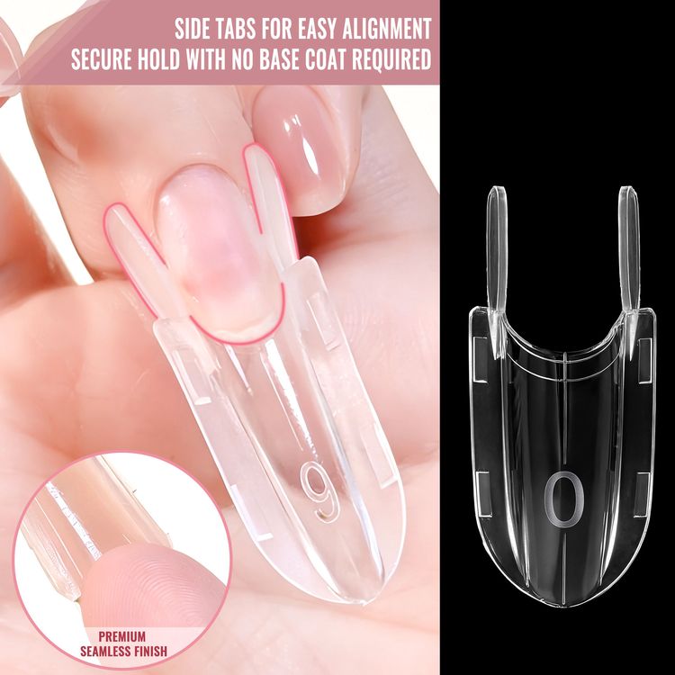 Quick-Form Sandwich Nail Mold Builder Gel Extension (No Paper Form)
