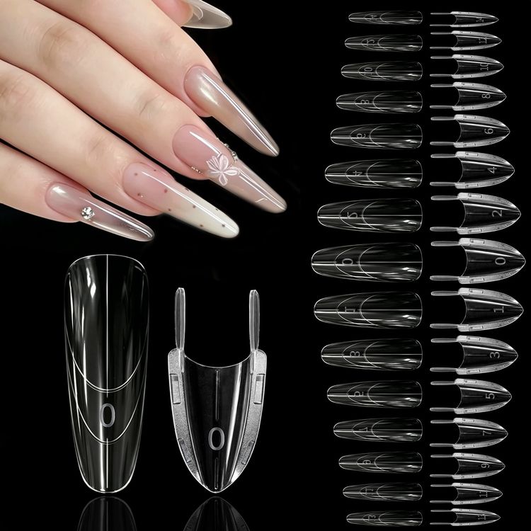 Quick-Form Sandwich Nail Mold Builder Gel Extension (No Paper Form)