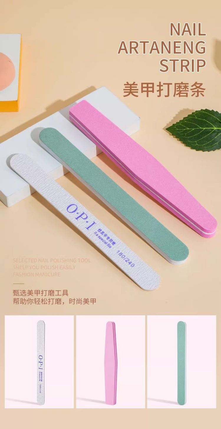 Double-Sided Nail File Sanding Buffer Stick